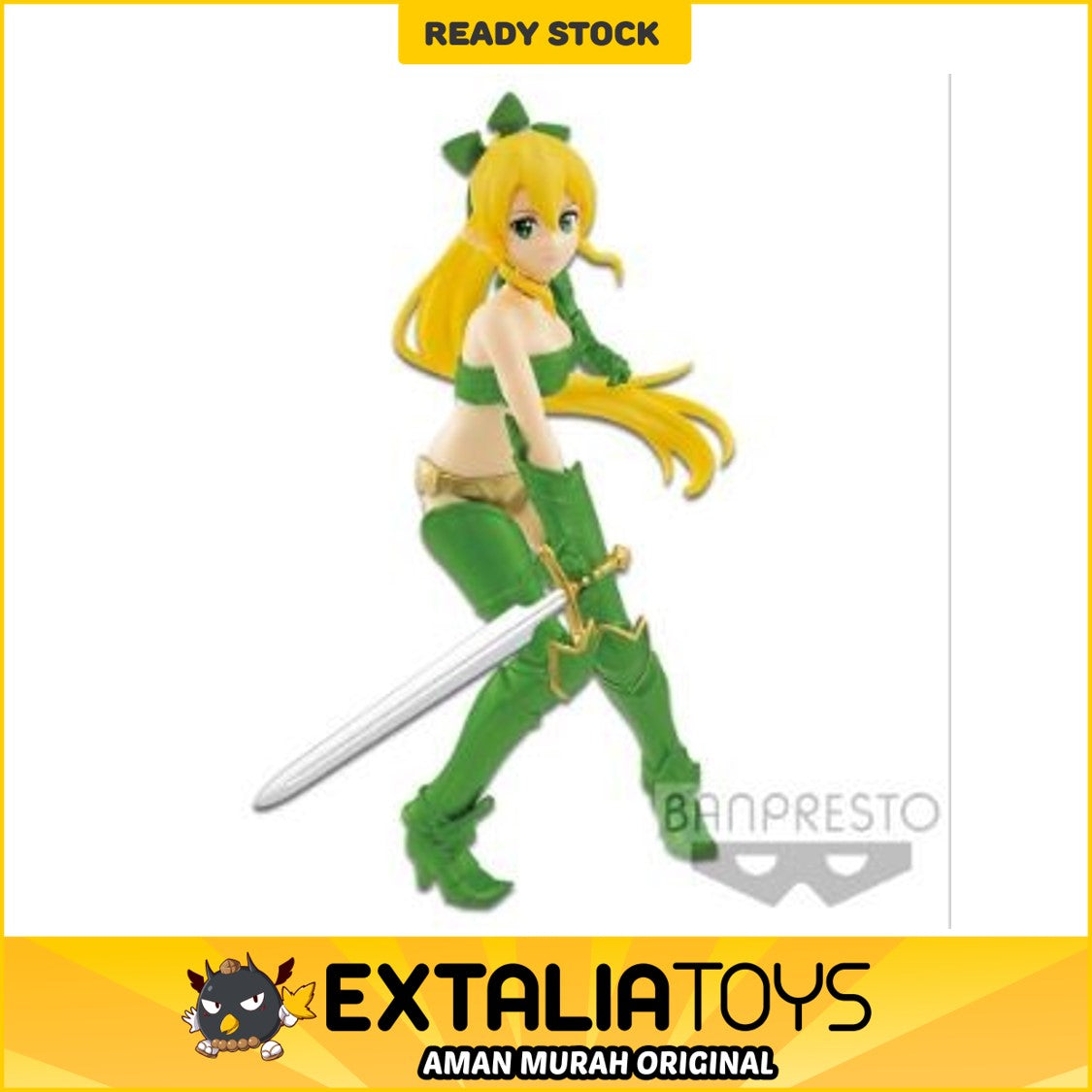 BANPRESTO EXQ FIGURE S.A.O. MEMORY DEFRAG LEAFA BANPRESTO EXQ FIGURE S.A.O. MEMORY DEFRAG LEAFA